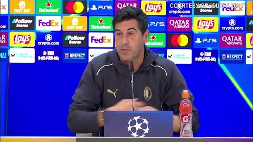 Fonseca: "Leao gioca"