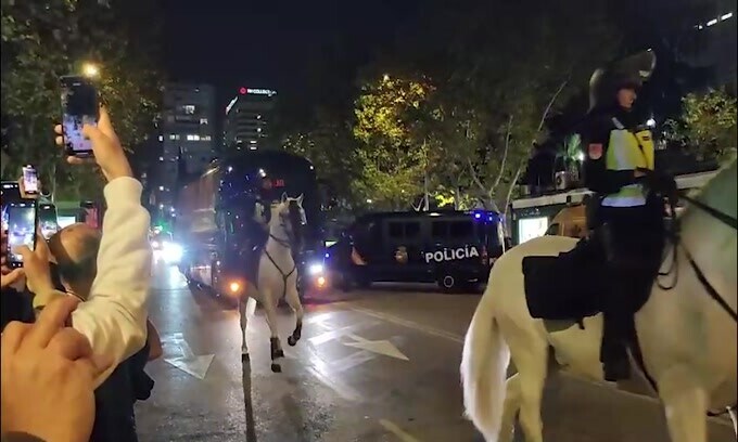 Il Milan arriva al "Bernabeu"