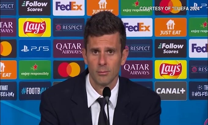 Thiago Motta: "Contento della prestazione, non del risultato"