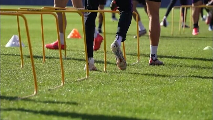 Fiorentina al lavoro in vista della Conference