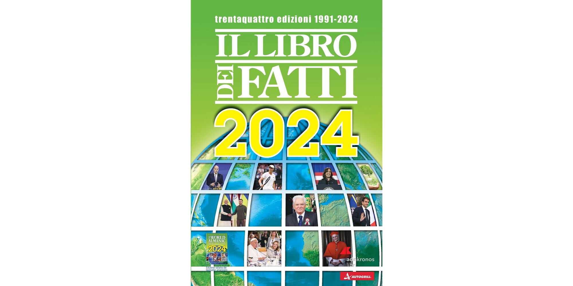 Libro dei Fatti 2024: nelle librerie, negli store online e in Autogrill
