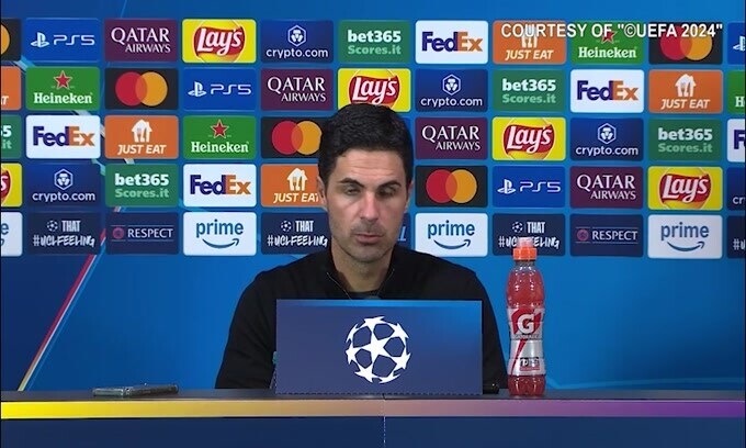 Arteta si sfoga: "Decisioni arbitrali che hanno condizionato la gara"