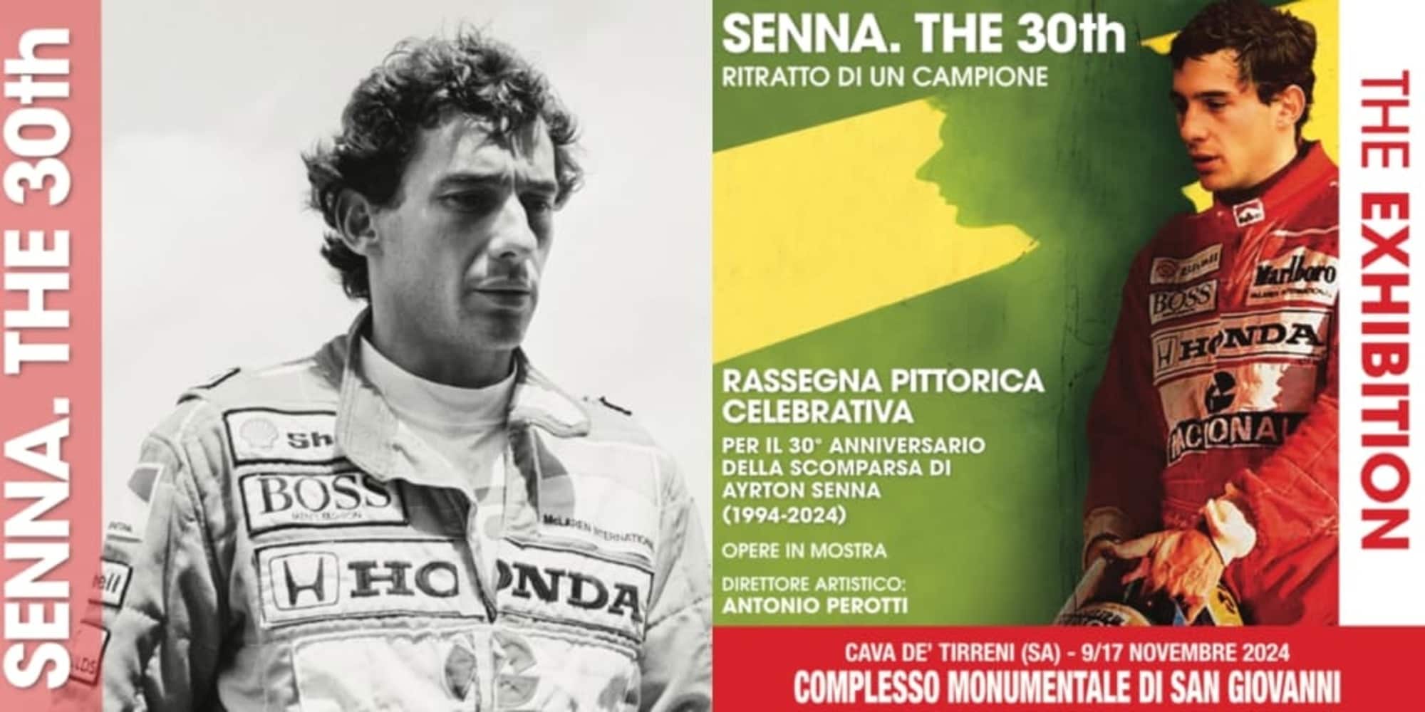L'emozionante ricordo di Senna a Cava de’ Tirreni