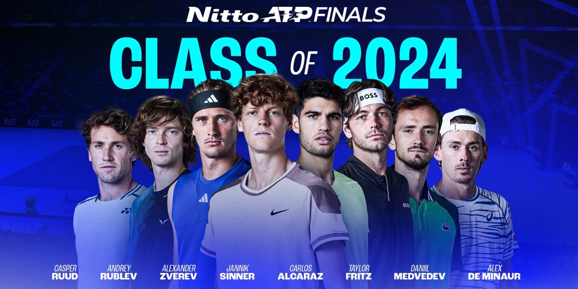 Sorteggio Atp Finals 2024: girone e avversari di Sinner, rivivi il live