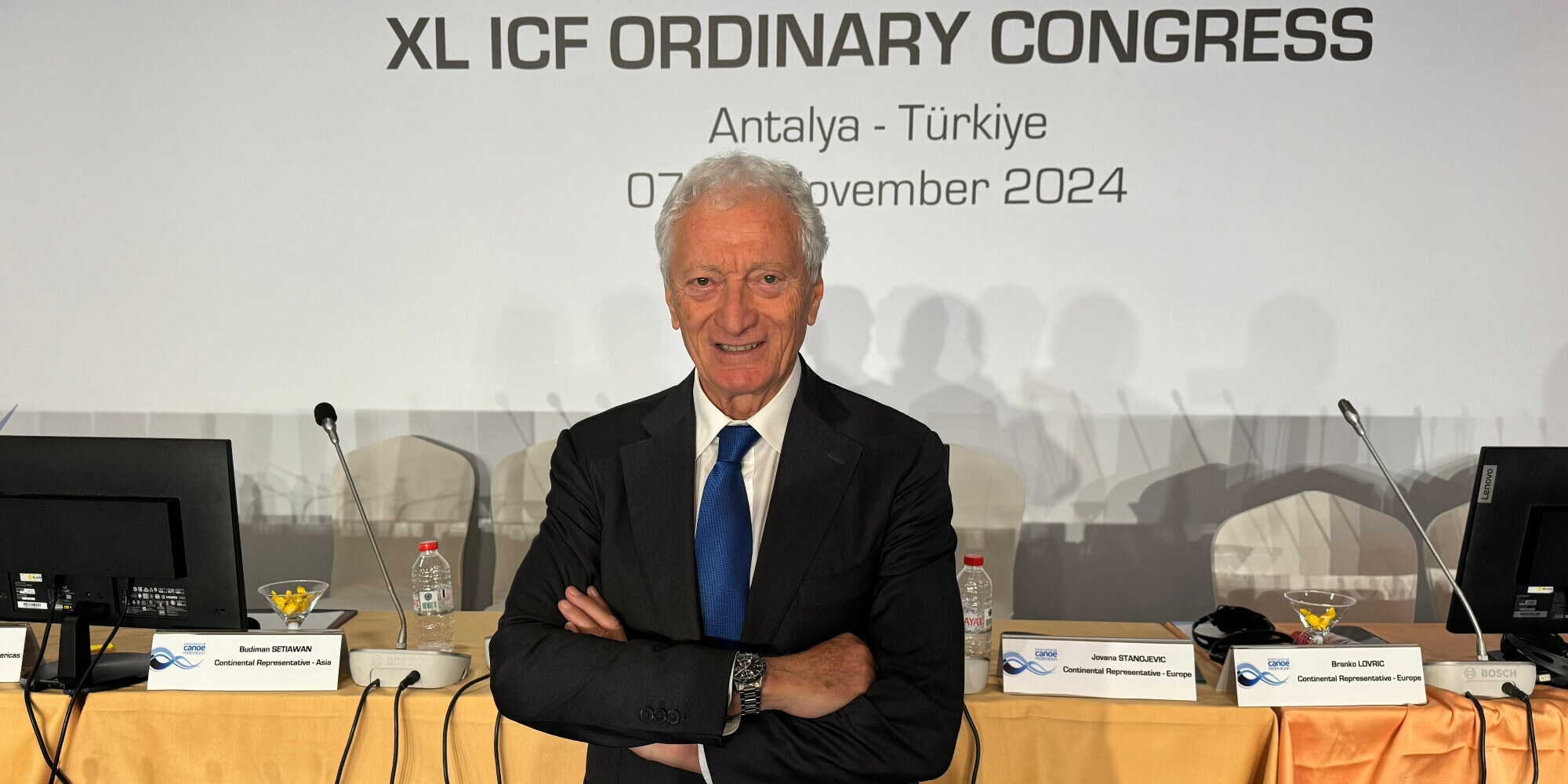 Canoa, Buonfiglio eletto vice-presidente dell'ICF