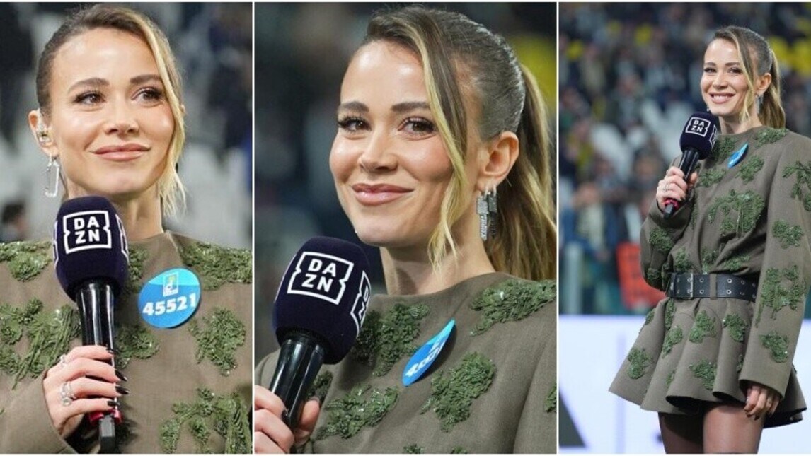Diletta Leotta scalda il derby della Mole: il look prima di Juve-Toro