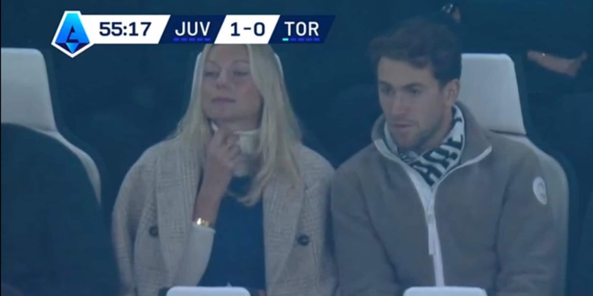Juve-Torino, Ruud tifoso speciale allo Stadium dopo l’allenamento con Sinner