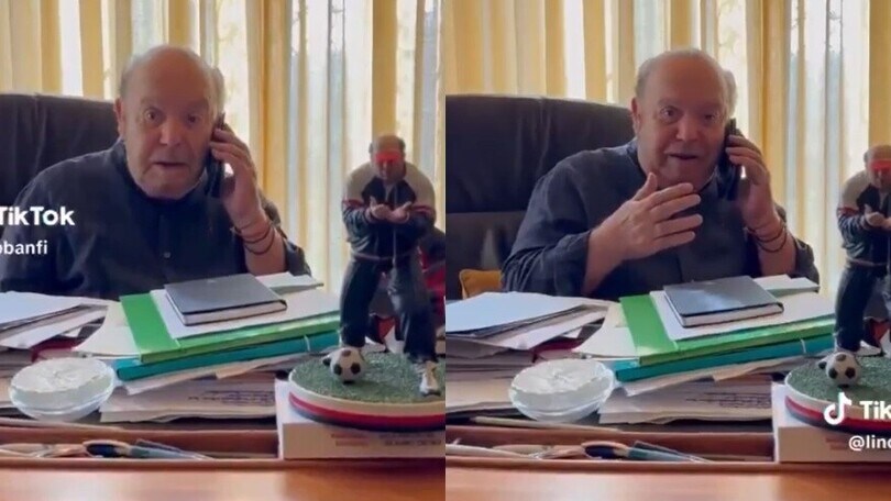 Lino Banfi e la finta telefonata con i Friedkin: lo sketch comico