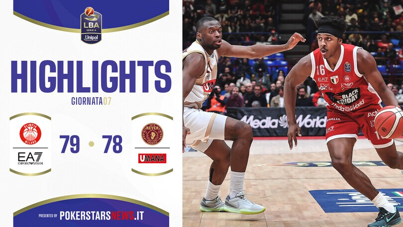 EA7 Emporio Armani Milano - Umana Reyer Venezia | Serie A Unipol 2024/25