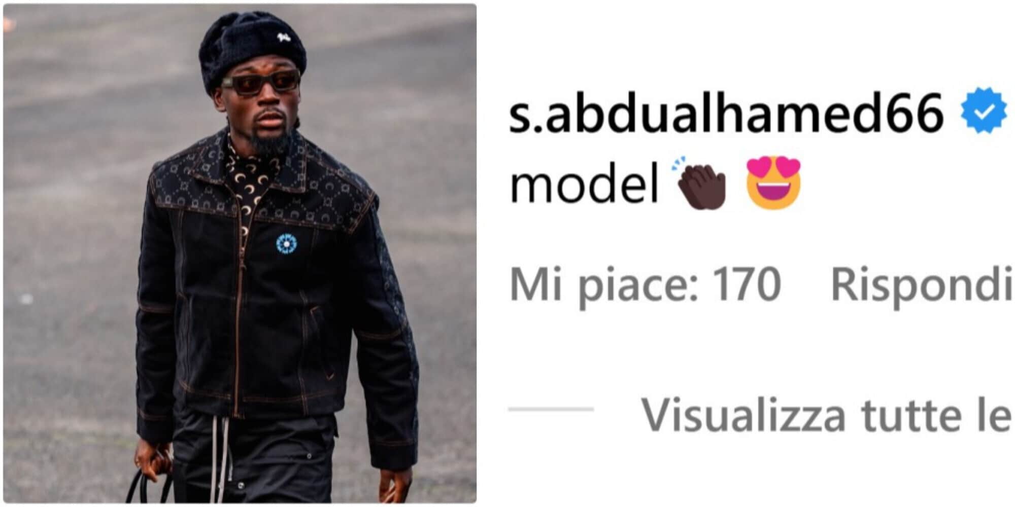 Manu Koné col colbacco, Saud ride: il siparietto social dei giocatori della Roma