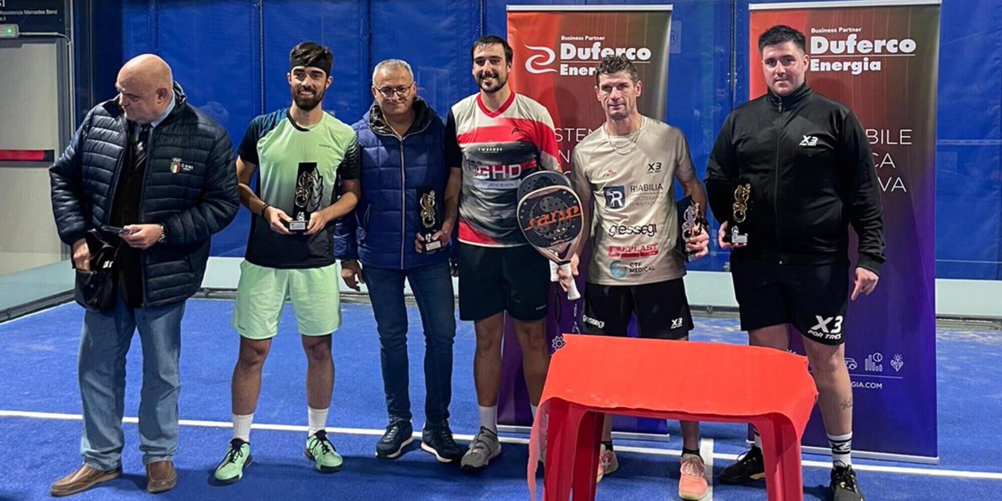 Torneo open Duferco al circolo Ternana Padel