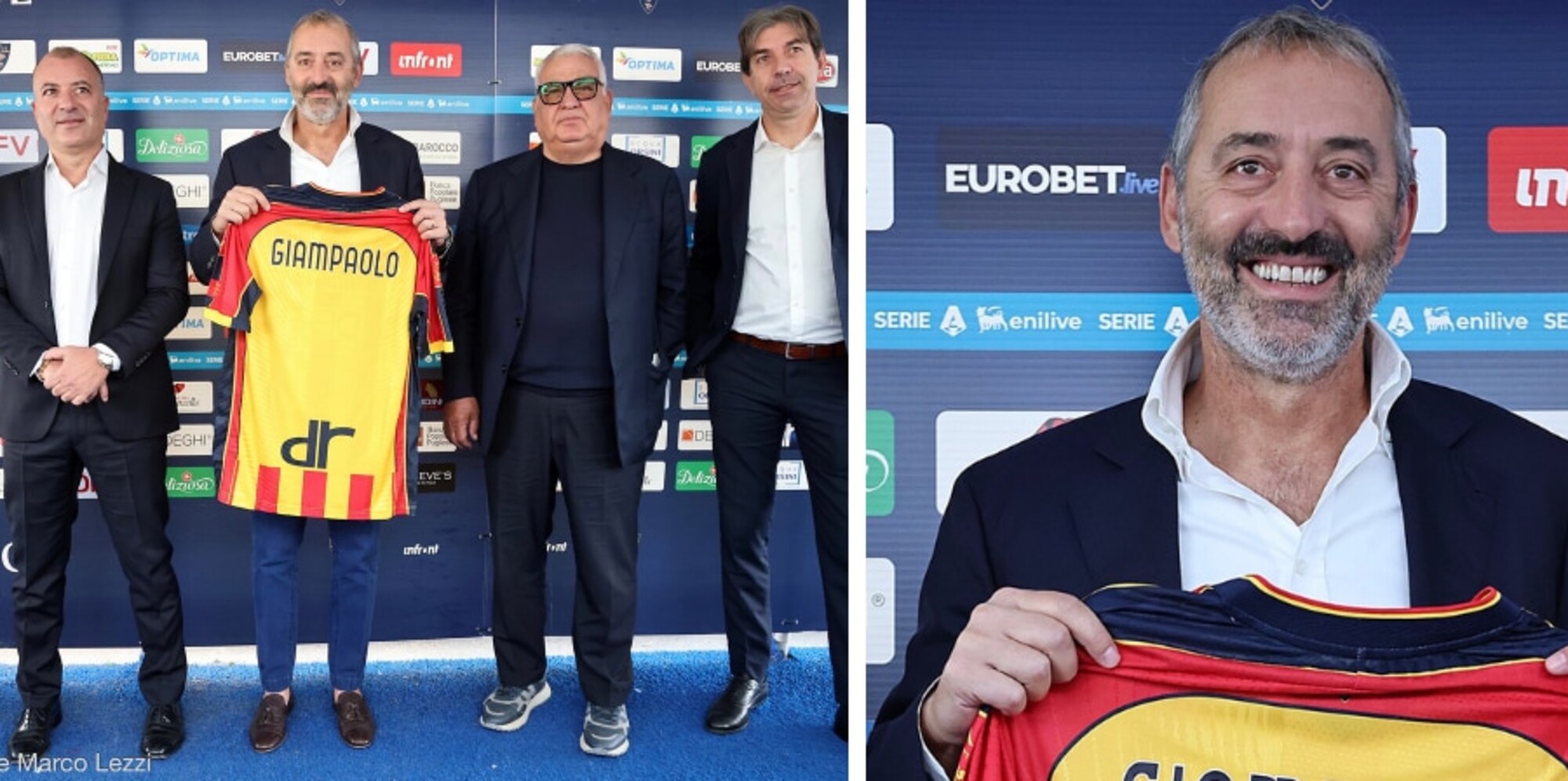 Lecce, Giampaolo si presenta: "Ho entusiasmo e tanta voglia di allenare"