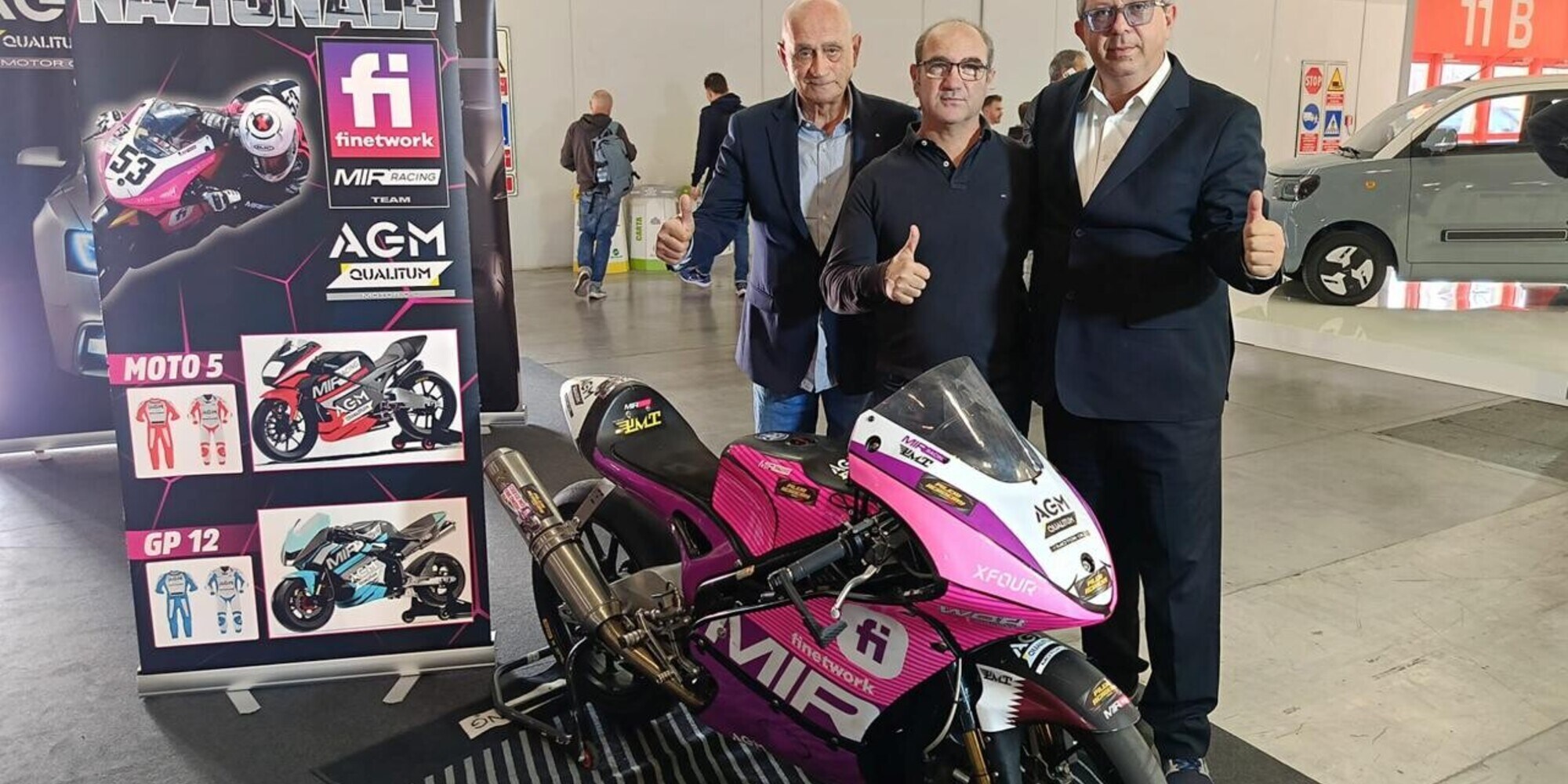 La Pileri Academy brilla all'EICMA di Milano con Capirossi e Petrucci in visita
