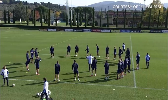 Italia, il torello degli azzurri