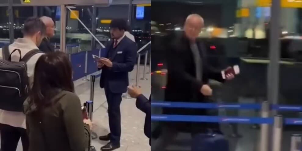 Ranieri si imbarca a Londra per tornare a Roma