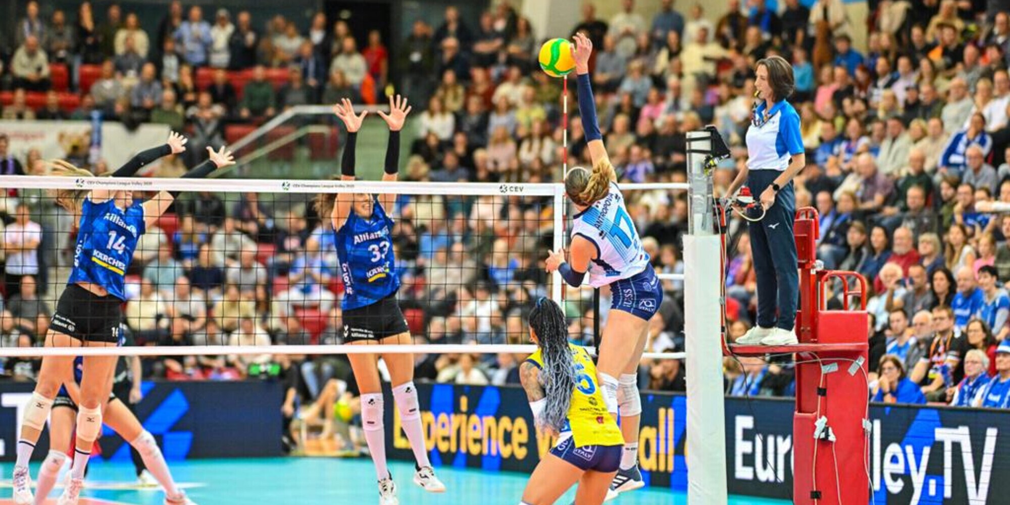 Champions League: per Scandicci netta vittoria a Stoccarda