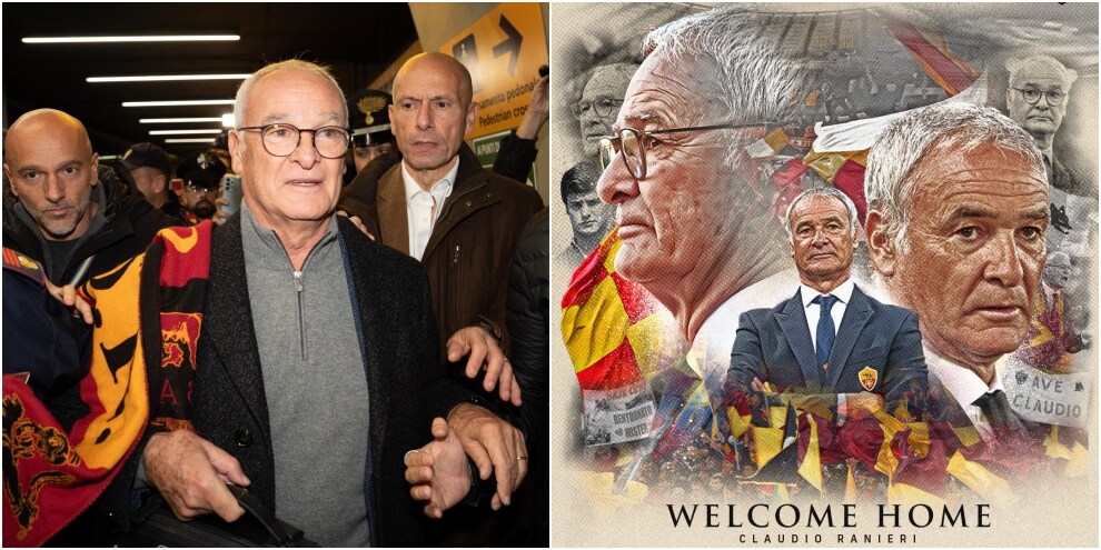 Ranieri ufficiale: è il nuovo allenatore della Roma. Tutti i dettagli del contratto