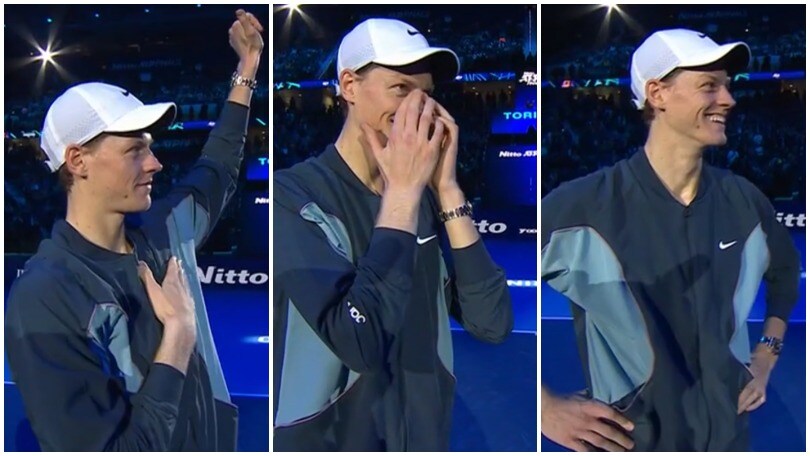 Sinner, gesto inatteso dopo la vittoria con Medvedev: il pubblico lo acclama e lui....
