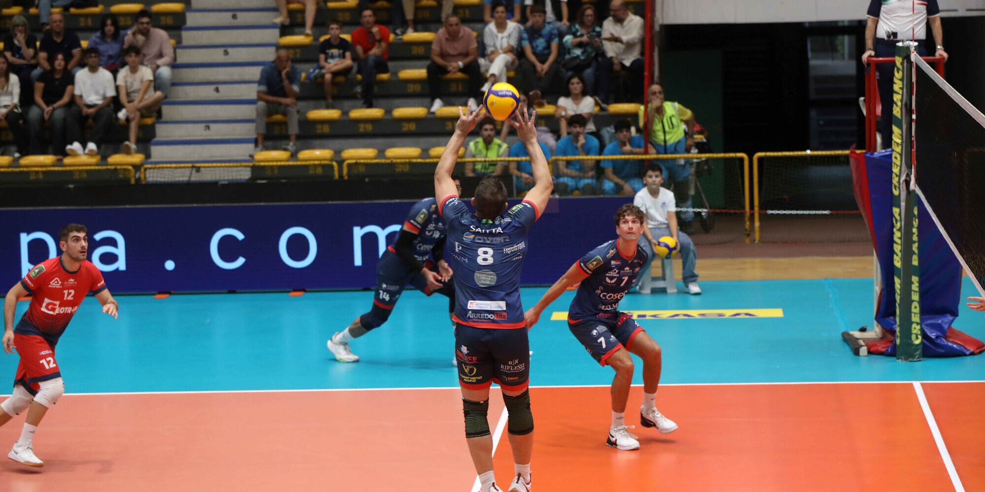 L'8a giornata parte con la sfida Acicastello-Reggio Emilia
