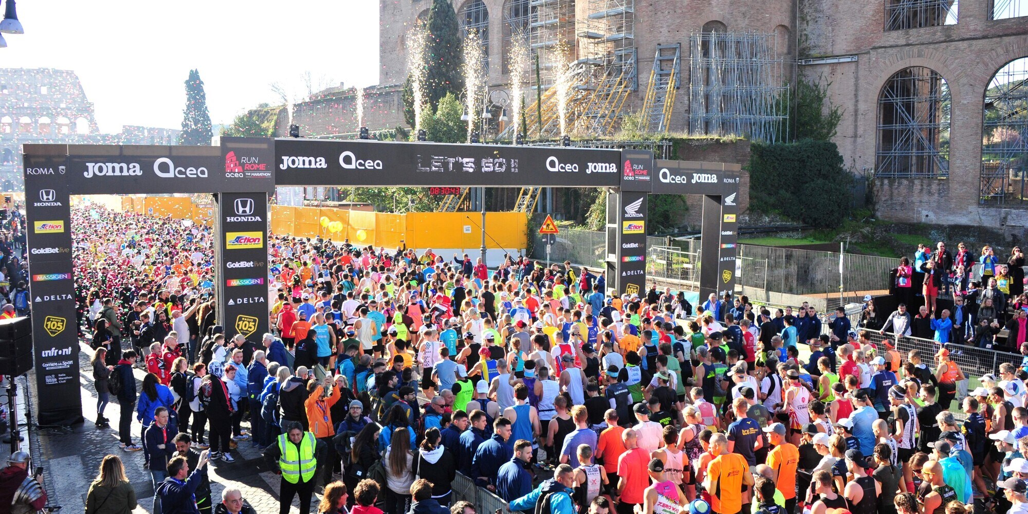 Run Rome The Marathon, 60mila runner e 120mila turisti per un indotto da 75 milioni di euro