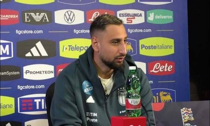 Suona il telefono di Donnarumma: “È mio papà”