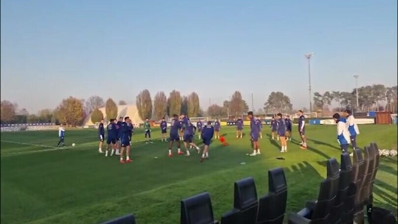 L’Italia aspetta la Francia: l'allenamento degli azzurri
