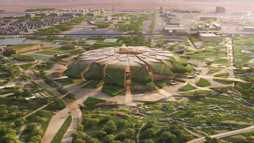 Il nuovo impianto futuristico dell'Arabia, nasce lo stadio King Salman