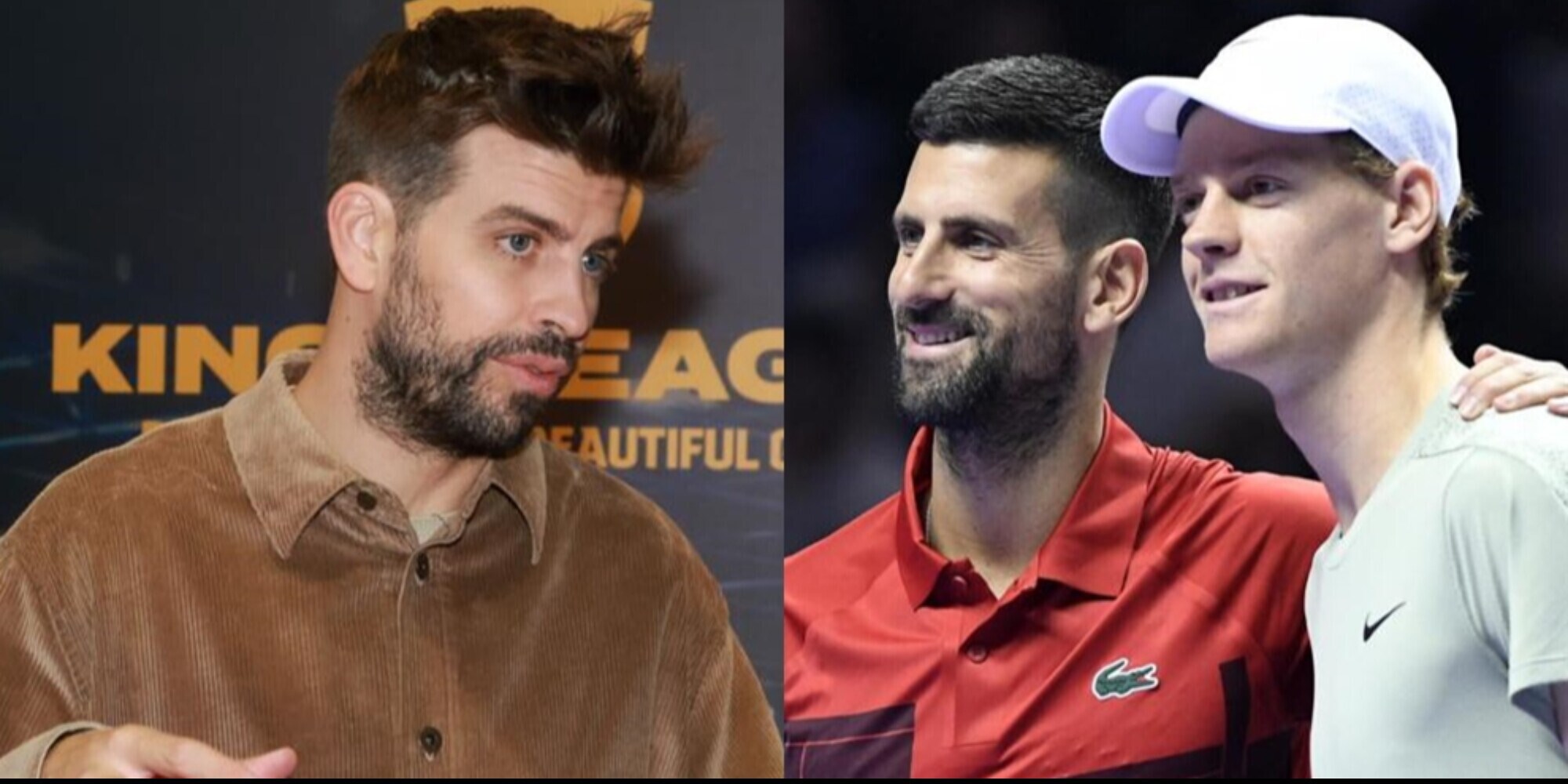 Piqué senza freni: "Ecco perché Sinner mi ricorda tanto Djokovic"