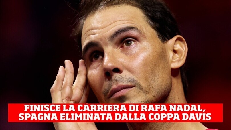 Coppa Davis, Spagna eliminata: si chiude la carriera di Rafa Nadal