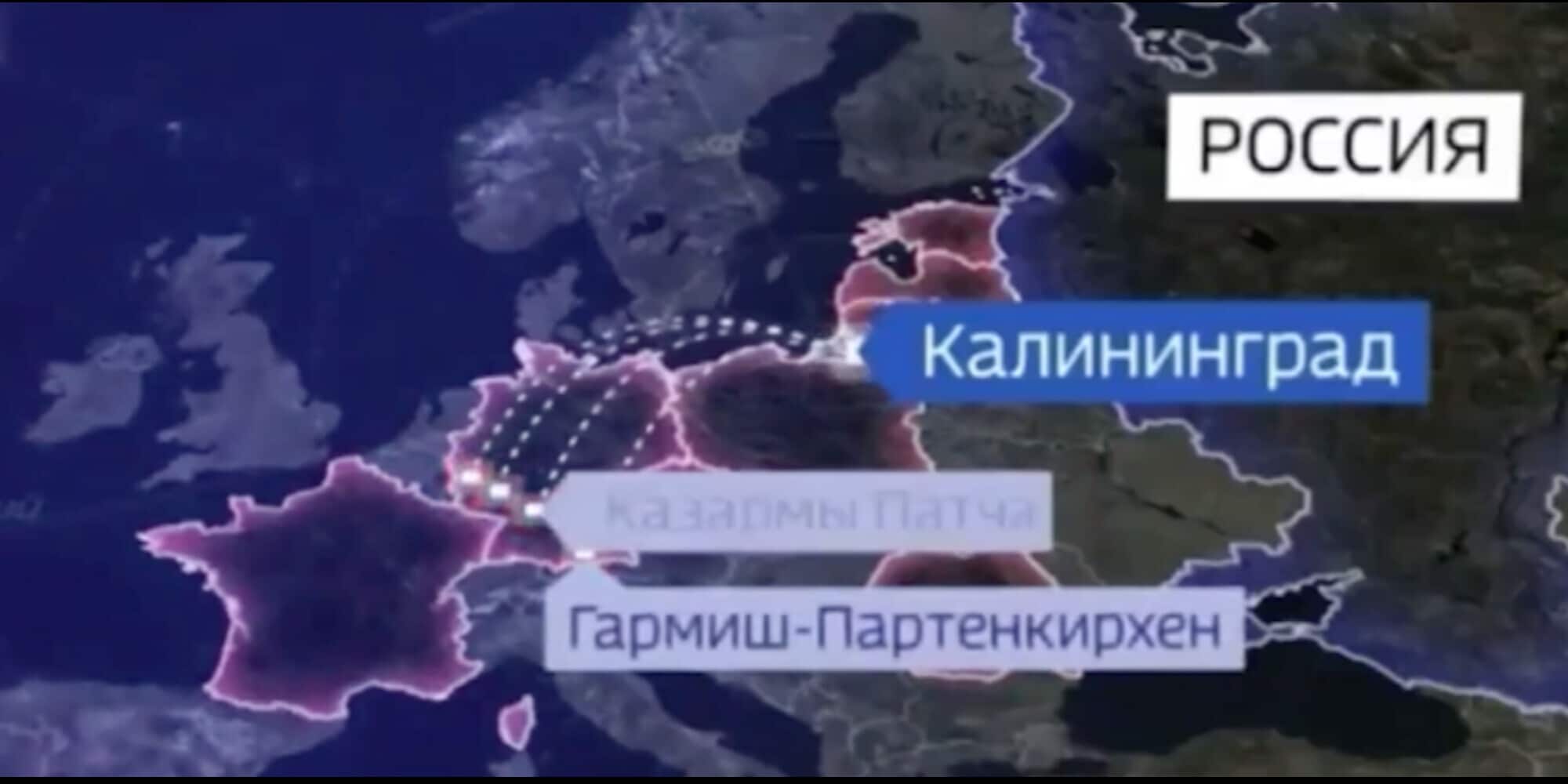 Televisione russa simula un attacco all’Europa e svela le città più colpite: “Con tre missili…”