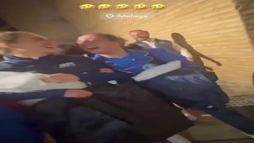 Martina Trevisan, che festa per le strade di Malaga