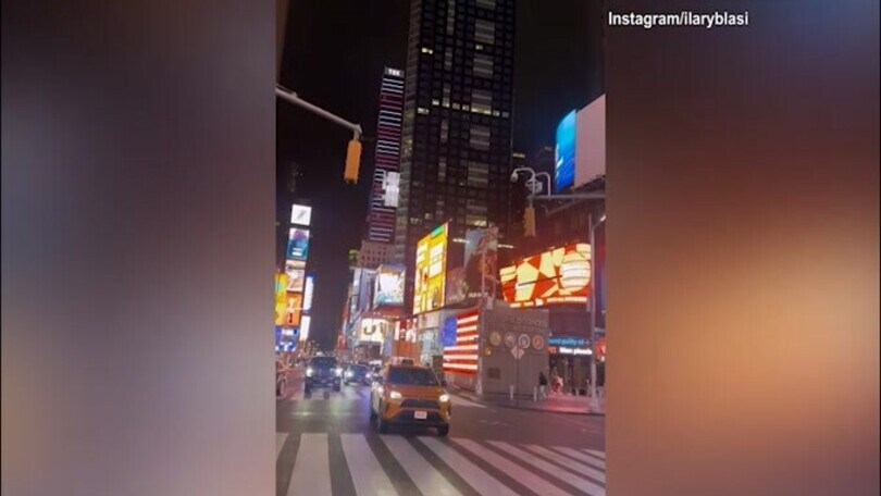 Ilary Blasi in viaggio a New York