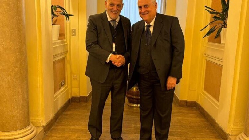 Lazio, incontro tra Lotito e Tebas. Parolo vuol diventare allenatore