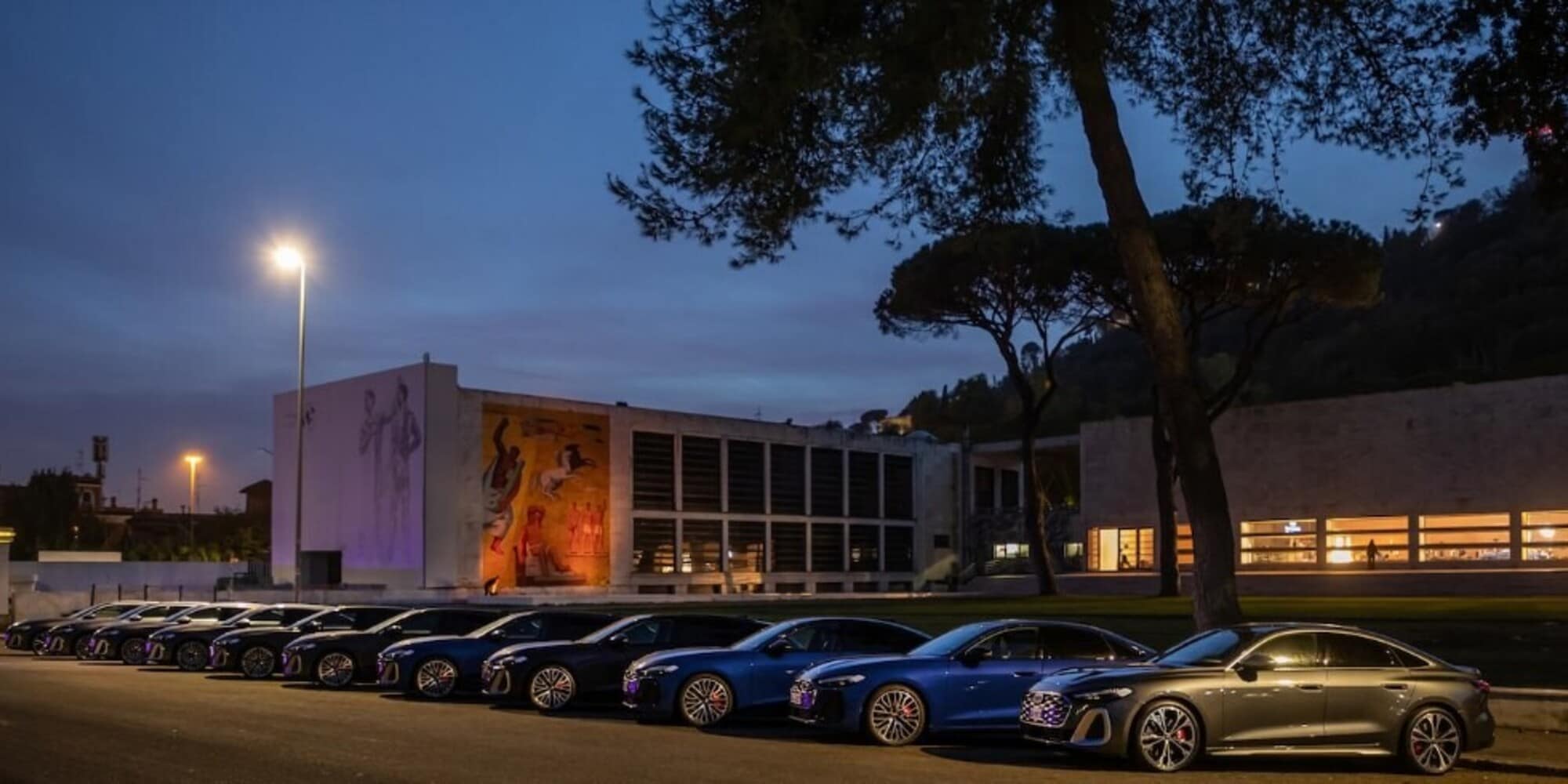 Audi toglie i veli alla nuova Audi A5 in un evento a Roma