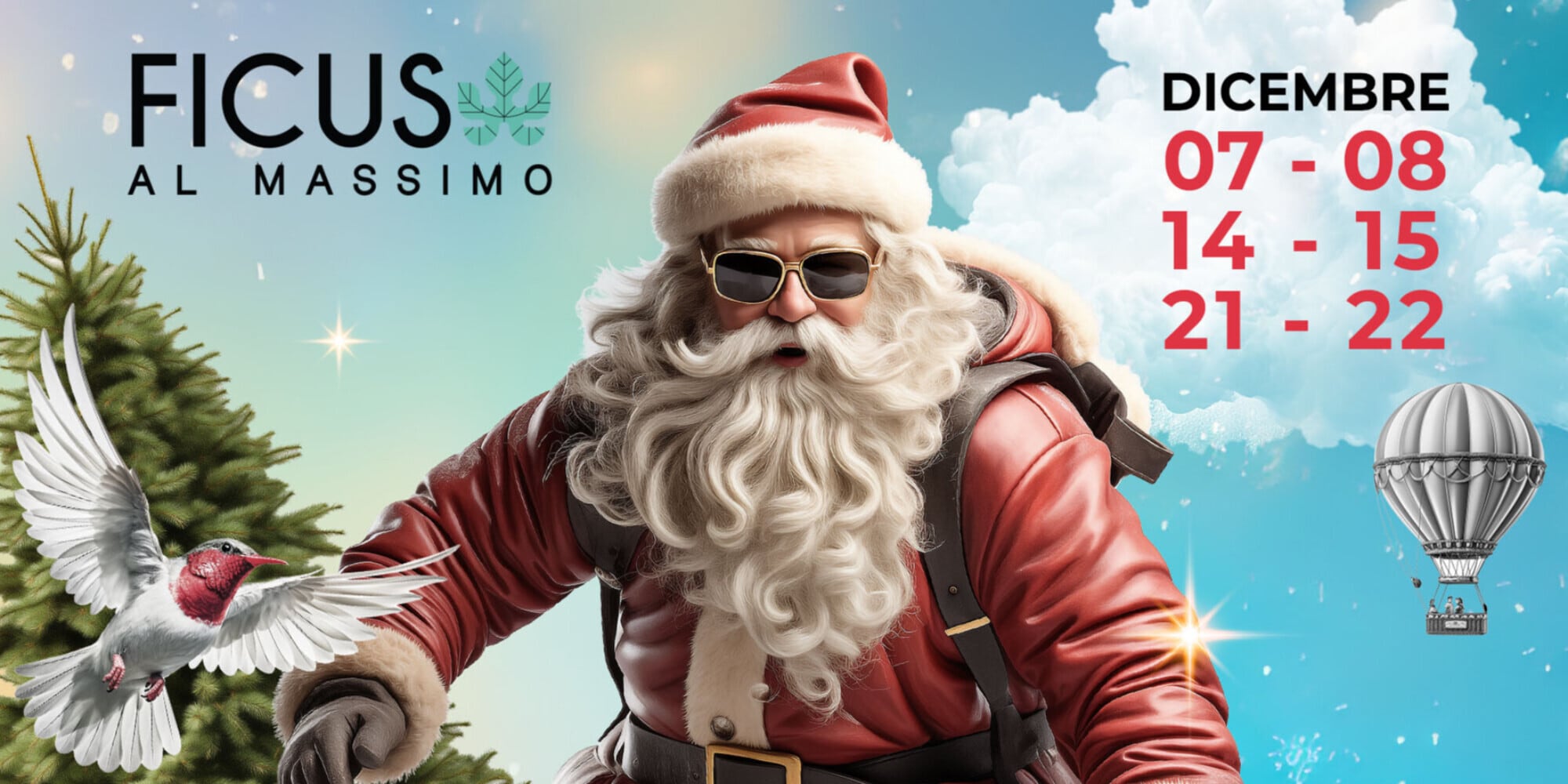 Arriva Ficus al Massimo versione Xmas: tre week end a Roma