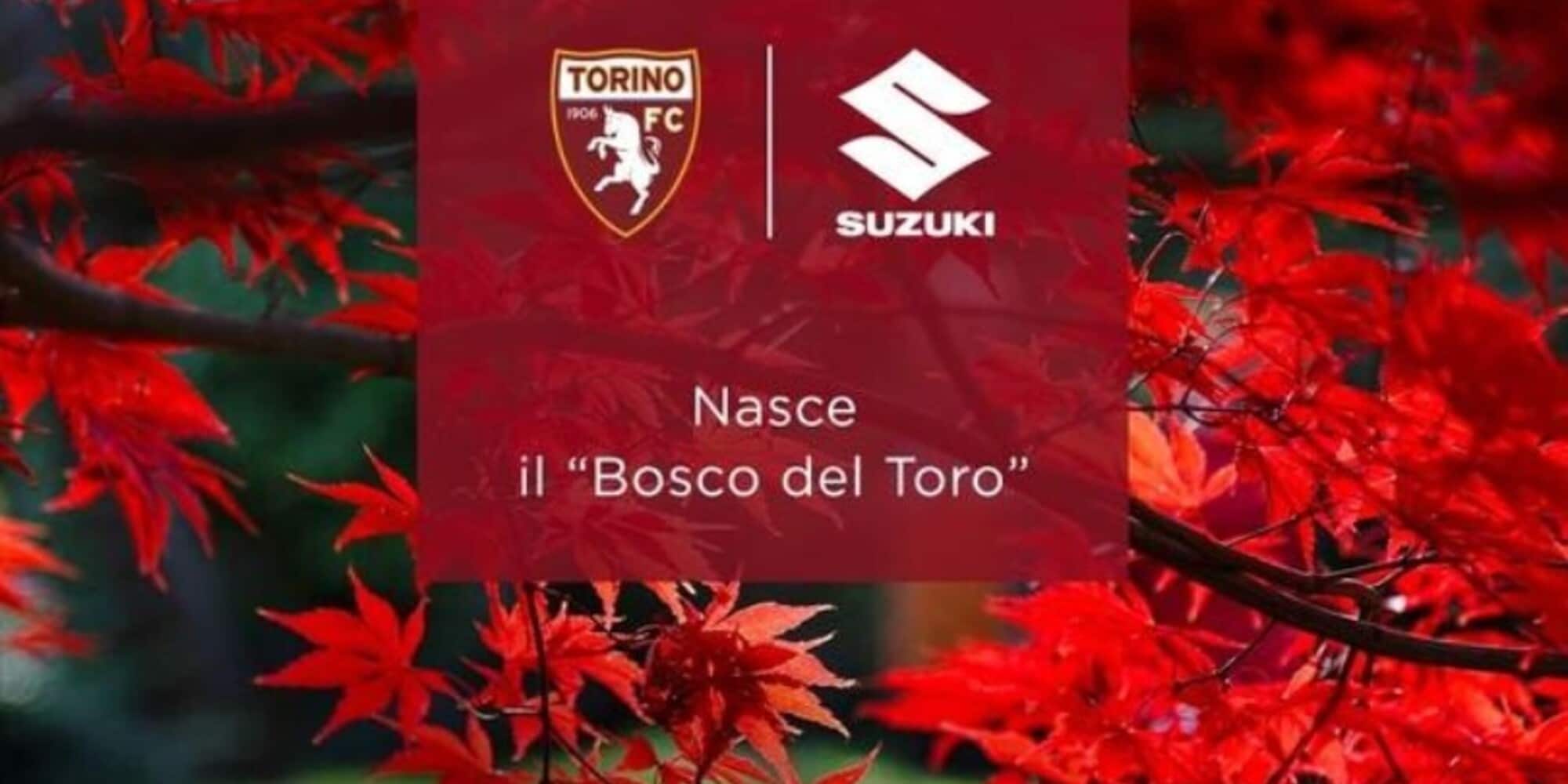 Suzuki e Torino F.C realizzano il "Bosco del Toro"