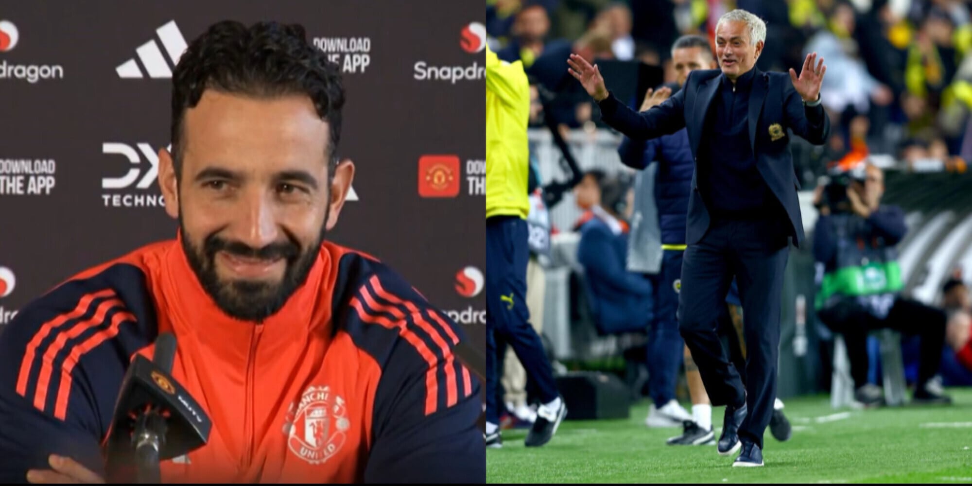 Amorim svela un messaggio di Mourinho: "È vero ma sono cambiate tante cose"