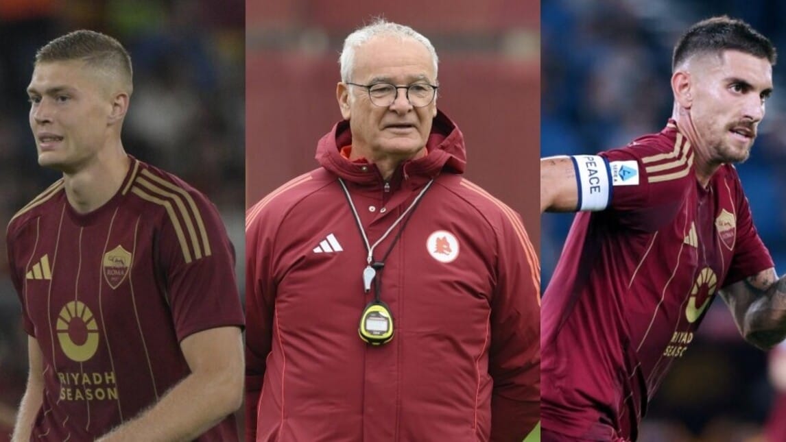 Napoli-Roma, la formazione ufficiale di Ranieri