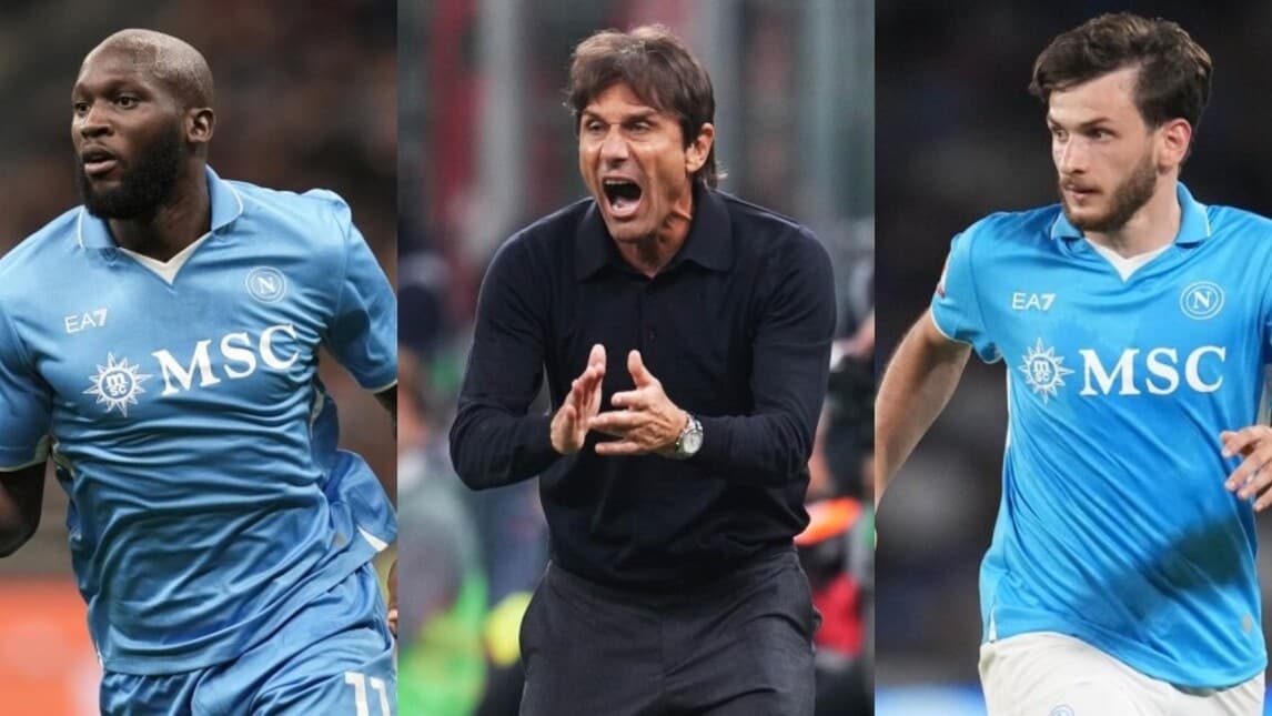 Napoli-Roma, la formazione ufficiale di Conte