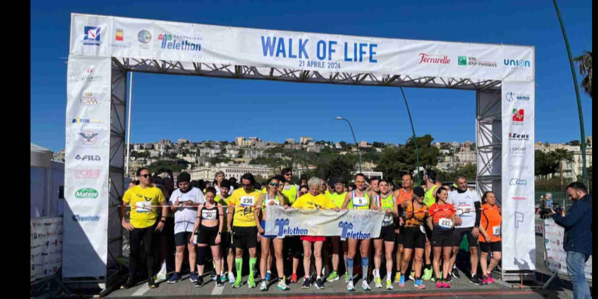 Fondazione Telethon Walk of Life Napoli, domenica 23 marzo 2025 torna la corsa per la ricerca