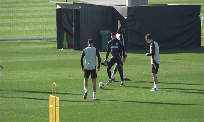 Juventus spuntata: l'allenamento verso l'Aston Villa