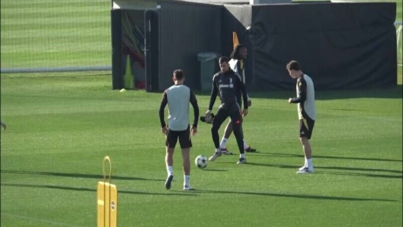 Juventus spuntata: l'allenamento verso l'Aston Villa