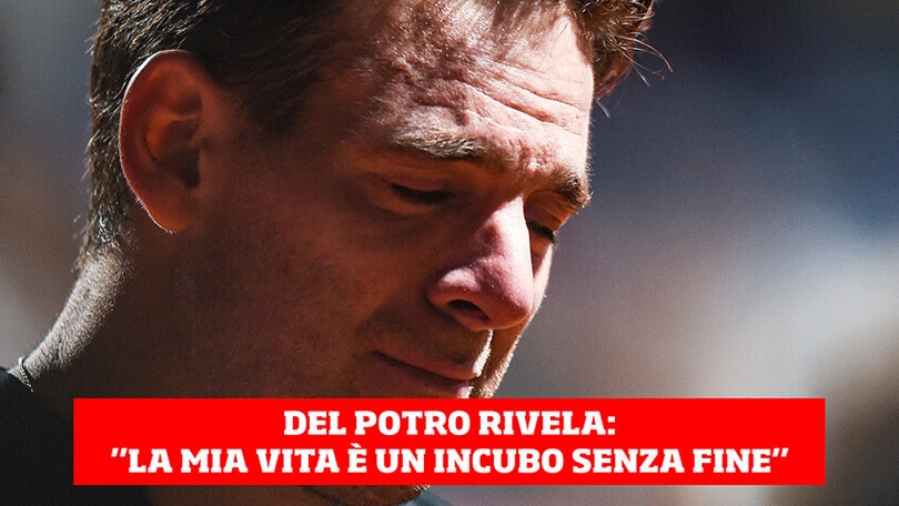 Del Potro shock: "La mia vita è un incubo. Basta tennis!"
