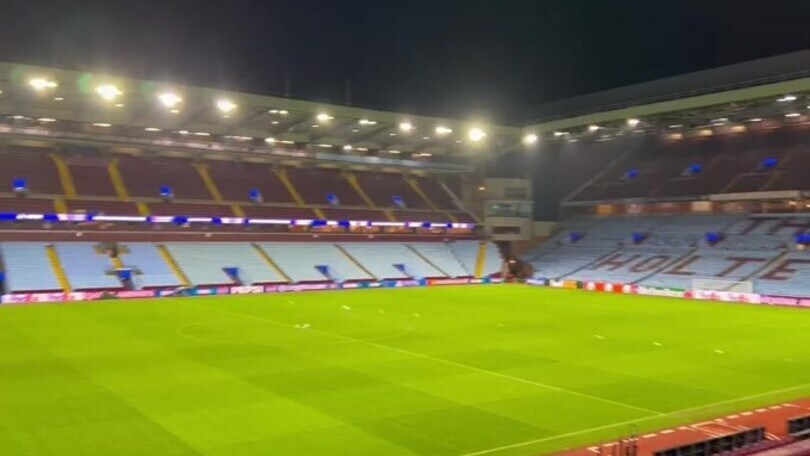 Champions, dentro il Villa Park: tutto pronto per Aston Villa-Juve