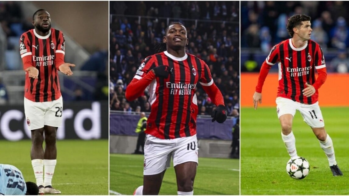 Slovan Bratislava-Milan 2-3, le pagelle rossonere: ok Fofana e Pulisic