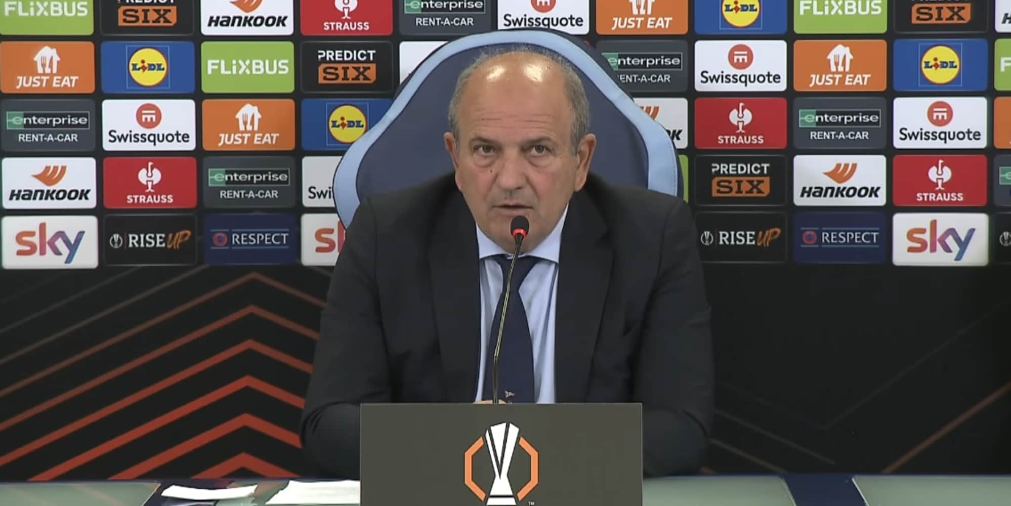 Furia Fabiani prima di Ajax-Lazio: "Cose da terzo mondo, Lotito si è attivato"