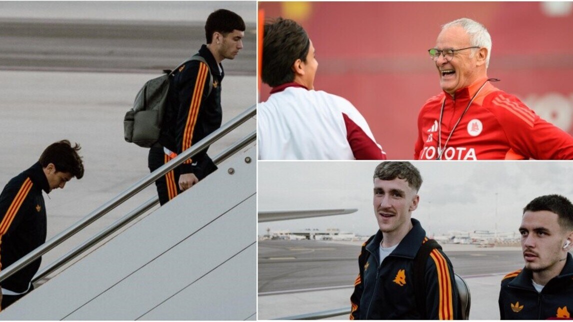 Roma, rifinitura prima del Tottenham: Ranieri a Londra con Dybala e Saelemaekers