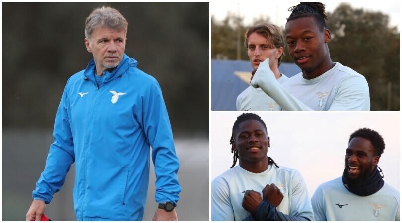 Lazio, la rifinitura prima del Ludogorets: lavoro e sorrisi a Formello