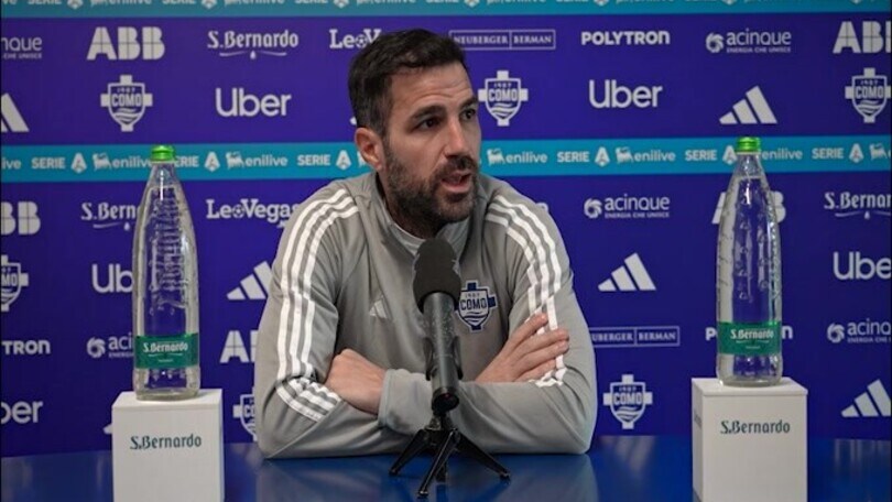 Fabregas: "Ecco chi recuperiamo. Ci mancano dei punti"