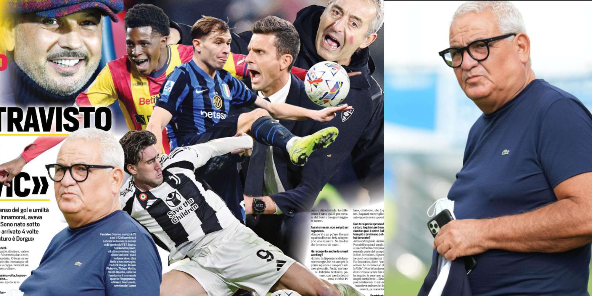 Pantaleo Corvino esclusivo: "Vlahovic è speciale per quattro motivi"